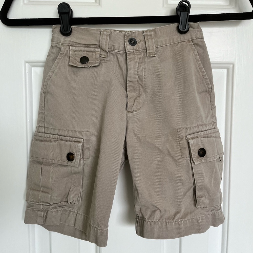4T toddler Polo Ralph Lauren 67 chino khaki cargo shorts
